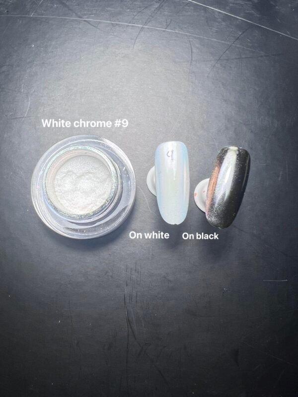 Chrome Powder - Translucent White (Green Tint) #9