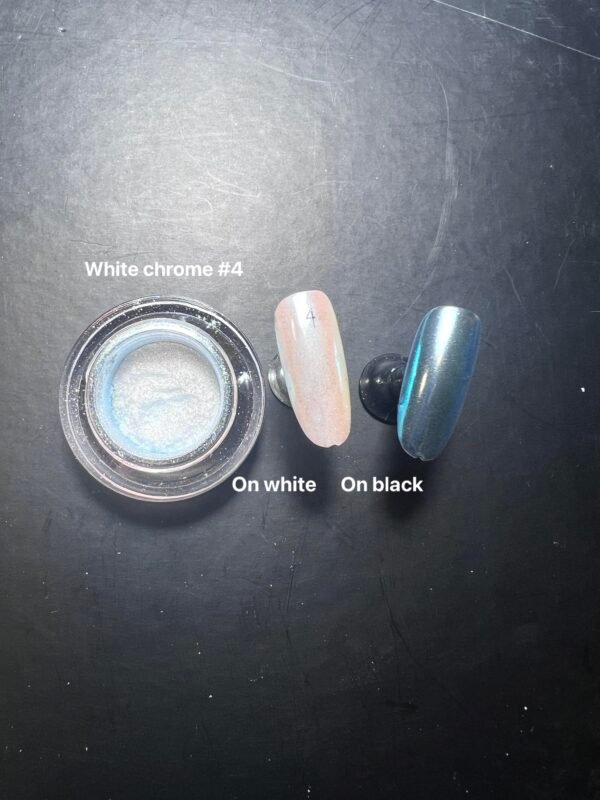 Chrome Powder - Translucent White (Opal Tint) #4